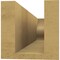 Ekena Millwork 4in. W x 4in. H x 16in. L Greensboro Woodgrain TimberThane Rafter Tail, Primed Tan RFTUR04X04X16GRNRCPR - alternate 6